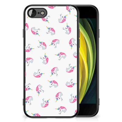 Back Case voor iPhone SE 2022 | SE 2020 | 7/8 Unicorns