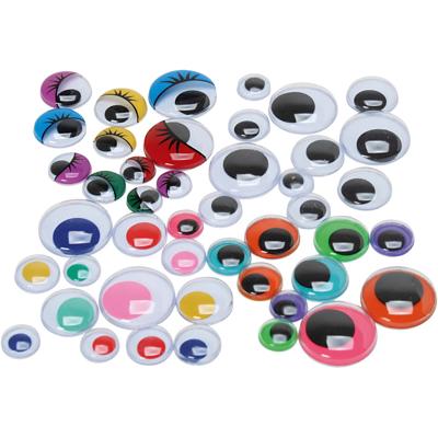 Creativ Company Wiebelogen, afm 9,5-19 mm, 4 eenh., 500 stuk/ 1 doos