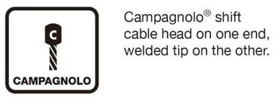 JAGWIRE Shift cable - elite polished ultra-slick stainless - 1.1x3100mm - campagnolo