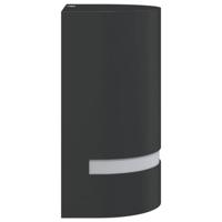 Buitenwandlamp gegoten aluminium zwart - thumbnail