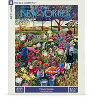 New York Puzzle Company Bloementuin - 1000 stukjes - thumbnail