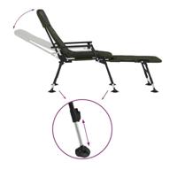 Visbed met verstelbare modderpoten inklapbaar groen - thumbnail