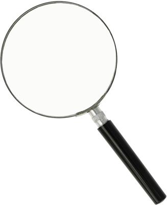 Westcott leesloep, diameter: 90 mm, vergroot tot 2 keer, zwart