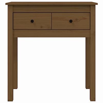 Wandtafel 70x35x75 cm massief grenenhout honingbruin