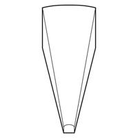 Knipex 92 91 02 Precisiekruispincet Spits, fijn, extra dünn 120 mm - thumbnail