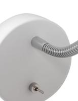 Steinhauer Bed lampje flexibelUpround wit - 3390W - thumbnail