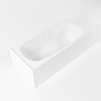 Vrijstaand Bad MONDIAZ FREEZE 180x85cm Kleur Talc / Talc - thumbnail