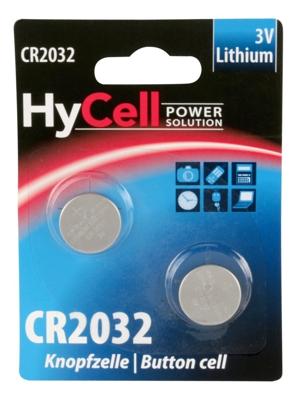 HyCell Knoopcel CR2032 3 V 2 stuk(s) 200 mAh Lithium CR 2032