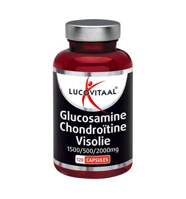 Lucovitaal Glucosamine Chondroïtine Visolie 1500/500/2000mg 120Capsules
