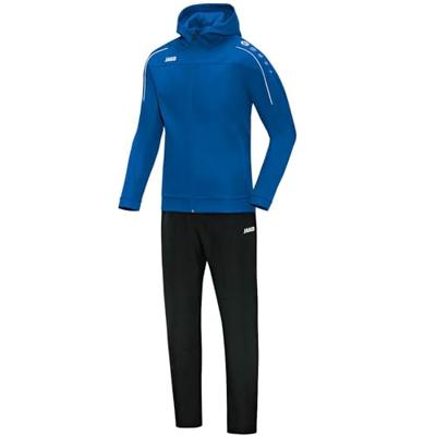 JAKO M9650K Vrijetijdspak Met Kap Classico Kids - Royal - 128 JAKO M9650K Vrijetijdspak Met Kap Classico Kids - Royal - 128