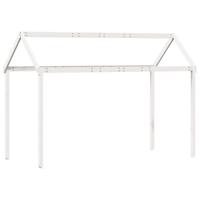 Hoogslaper met dak massief grenenhout wit 75x190 cm - thumbnail