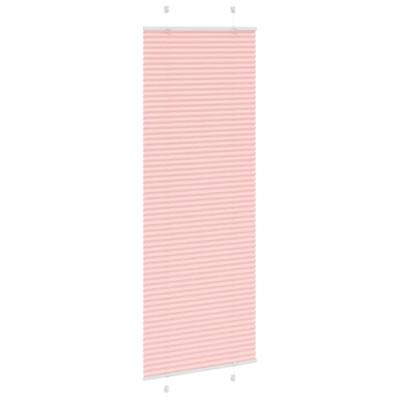 Pliss rolgordijn 80x200 cm stofbreedte 79,4 cm polyester roze