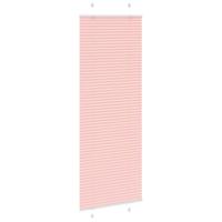 Pliss rolgordijn 80x200 cm stofbreedte 79,4 cm polyester roze - thumbnail