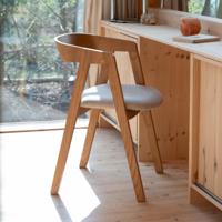 Zuiver Mads eetkamerstoel Natural - thumbnail