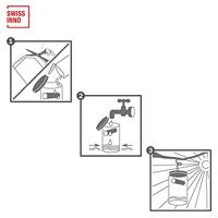 Swissinno Natural Control outdoor Wespenval Lokstof Geel (transparant) 1 stuk(s) - thumbnail
