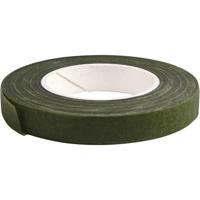 Creativ Company Floral tape, b: 12 mm, donkergroen, 27 m/ 1 rol - thumbnail