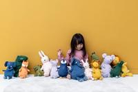 Trixie knuffel pluche klein - mrs. elephant - thumbnail