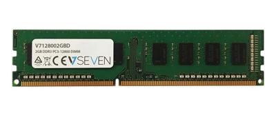 128002GBD - Geheugen - DDR3 - 2 GB: 1 x 2 GB - 240-PIN - 1600 MHz / PC3-12800 - niet-gebufferd