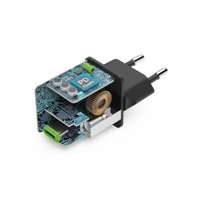 Hama Fast Charger USB-C PD/QC/GaN Super-Mini Charger 45 W Oplader Zwart - thumbnail