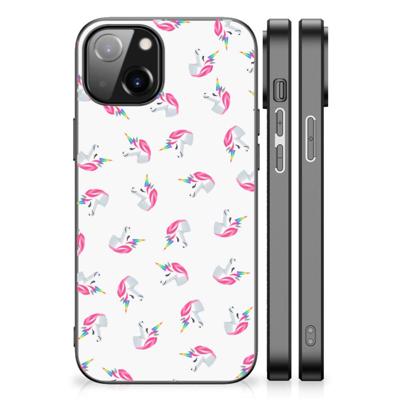 Back Case voor Apple iPhone 13 | iPhone 14 Unicorns Back Case voor Apple iPhone 13 | iPhone 14 Unicorns