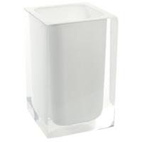 Tandenborstelhouder Sapho Rainbow Vrijstaand 11x7.2 cm Kunststof Wit Sapho - thumbnail