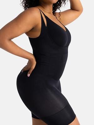 Corrigerende body met pijpjes naadloos - Absolute Sculpt - Naadloos shapewear bodysuit - Buik, taille en benen corrigerend - XL - Zwart- Corrigerend