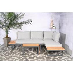 Olympia alu. multifunctional loungeset van SenS-Line