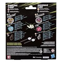 Beyblade X and Transformers Collab Bumblebee 3-60GP vs. Shockwave 5-80O - thumbnail