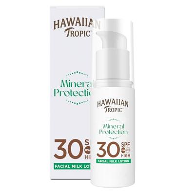 Hawaiian Tropic Mineral sunmilk face SPF30 50 Milliliter