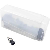 Schnepp 354 000057 Veiligheids-labconnector, female Zwart 24 stuk(s) - thumbnail