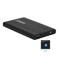 Externe Doos TooQ TQE-2510B HD 2.5" SATA USB 2.0 - thumbnail