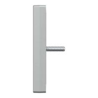 Merten 297560 Afdekking System M Aluminium 1 stuk(s) - thumbnail