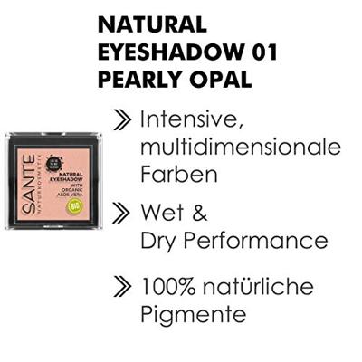 Sante Eyeshadow naturel 01 pearly opal 1.8 Gram