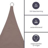 Perel GSS3360TA Schaduwdoek sun sails 3600 mm x 3600 mm 1 stuk(s) - thumbnail