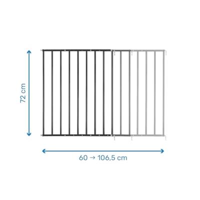 Badabulle Veiligheidshekje Safe & Protect XL (zwart)