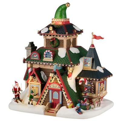 Elwood's Elf Lodge 20x26x31 cm Kerstdorp LEMAX - Lemax