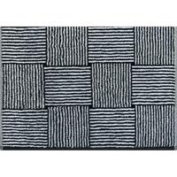 Cawö Cawö Black&White 6281 zwart/wit Badlaken 80x150 - thumbnail