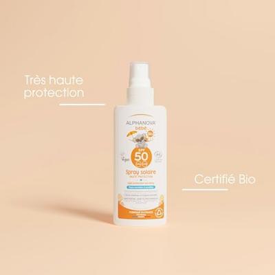 Alphanova Sun Sun bio baby sunscreen milk SPF50+ 125 Gram