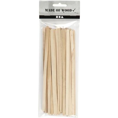Creativ Company Houten knutselstokjes lang, 30st (19x6mm)