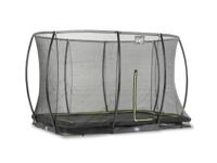 Exit Silhouette InGround trampoline met net - 366 x 244 cm - Zwart - thumbnail