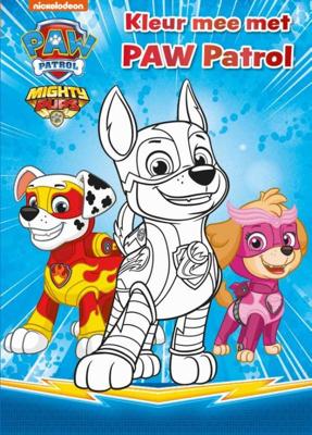 Paw Patrol Mighty Pups Kleurboek