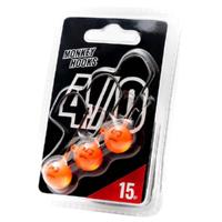 Monkey Lures Monkey Hooks Orange 3st. 4/0 15 gr - thumbnail