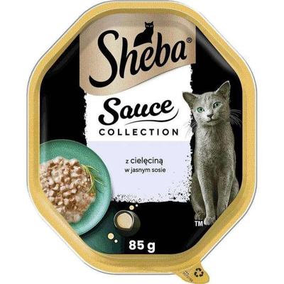 SHEBA Kalfsvleessaus - nat kattenvoer - 85g
