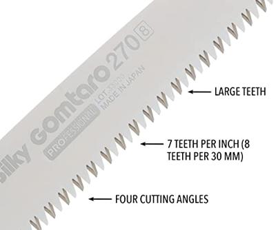 Silky Gomtaro snoeizaag - Snoeizaag Gomtaro 270 – 27 cm zaagblad Silky Gomtaro snoeizaag - Snoeizaag Gomtaro 270 – 27 cm zaagblad