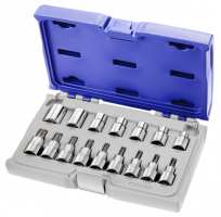 Expert by Facom doppen en Torx® schroevendraaierdoppenset 1/2" | 16-delig | in koffer | E032907 - E032907
