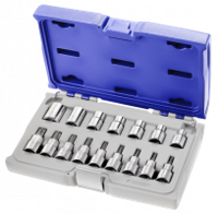 Expert by Facom doppen en Torx® schroevendraaierdoppenset 1/2" | 16-delig | in koffer | E032907 - E032907 - thumbnail