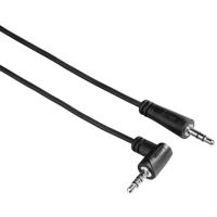 Hama AUDIO KABEL 3.5MM JACK 90 GRADEN 0.5M 1 STER Mini jack kabel Zwart - thumbnail