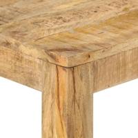 Wandtafel 110x35x76 cm ruw mangohout - thumbnail