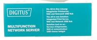 Digitus DN-13020 Netwerk-USB-server USB-A 2.0, LAN (10/100 MBit/s) - thumbnail