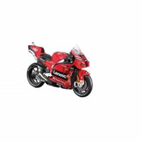 Motorfiets Colorbaby Gp Ducati Lenovo 2022 63 Francesco Bagnaia 1:18 Rood - thumbnail